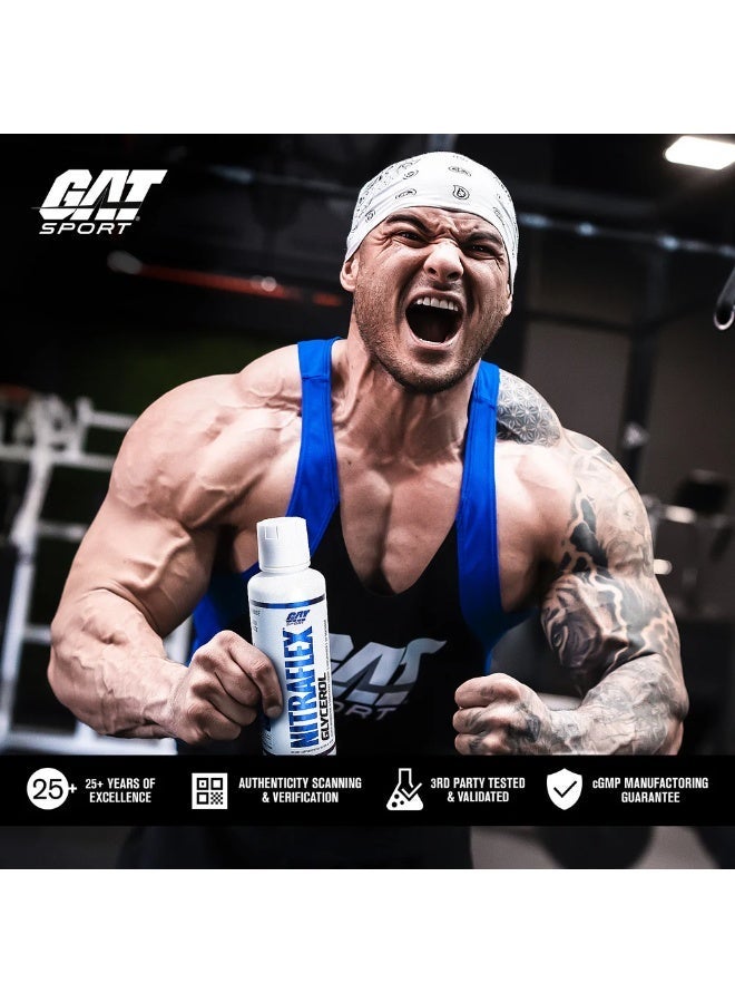 Gat Nitraflex Liquid Glycerol Unflavored 32 Sv